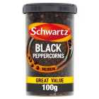 Schwartz Black Peppercorns Drum 100g