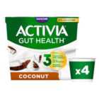 Activia Limited Edition Tropical Coconut Fruit Yoghurt 4 x 115g