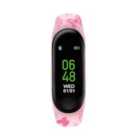Tikkers Series 1 Printed Pink Butterfly Silicone Strap Activity Tracker With Colour Touch Screen And Up To 7 Day Battery Life Tks01-0005