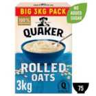 Quaker Rolled Oats Porridge Cereal 3kg