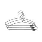 Brabantia Soft Touch Clothes Hangers Set of 3 black/white 3 per pack