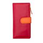 London Collection Purse 14 X Card Slot - Red