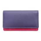 London Collection Purse 6 X Card Slot - Purple