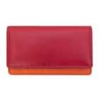 London Collection Purse 6 X Card Slot - Red