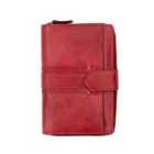 Arizona Collection Leather Purse - Red
