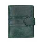 Arizona Collection Trifold Leather Purse - Green