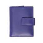 Washed Martina Collection Purse 9 X Card Slot - Purple