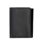 Cruz Mens Wallet Trifold 6 X Card Slot - Black