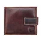 Lazio Collection Wallet 3 X Card Slot - Brown
