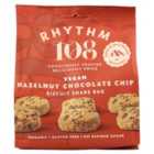 Rhythm 108 Swiss Vegan Hazelnut Chocolate Chip Share Bag 135g
