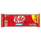 KitKat Chunky Milk Chocolate Bar 9 x 32g