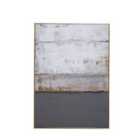 Muted Grey Oil Paint Wall Artwork