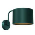 Milagro Wall Lamp Green 1 x E27