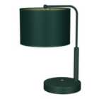 Milagro Table Lamp Green 1 x E27