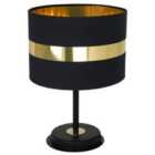 Milagro Table Lamp Palmira Black / Gold 1 x E27 60W