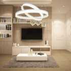 Milagro Pendant Lamp Ring 60W LED And Remote White