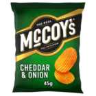 McCoy's Cheddar & Onion Grab 45g