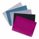 Wilko A4 Document Wallets Pack of 5 in Assorted Colour