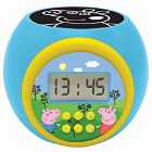Peppa Pig Childrens Projector Clock With Timer
