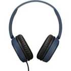 Jvc Foldable Headphones With Remote Mic - Blue