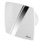 Awenta 100mm Standard LINEA Extractor Fan White ABS Front Panel Wall Ceiling Ventilation