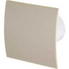 Awenta 100mm Standard Extractor Fan Beige Structure Front Panel ESCUDO Wall Ceiling Ventilation