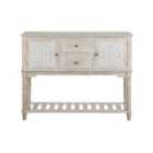 Lucille Carved Console Table