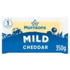 Morrisons Mild Cheddar Cheese 350g