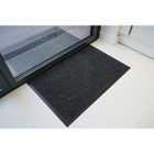 Non Slip Heavy Duty Dirt Barrier Rubber Edged Door Entrance Absorbent Pvc Mats Anthracite
