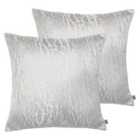 Prestigious Textiles Hamlet Polyester Filled Cushions Twin Pack Mist