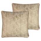 Kai Viper Polyester Filled Cushions Twin Pack Rust 50 x 50cm