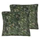 Evans Lichfield Manyara Polyester Filled Cushions Twin Pack Zebra