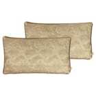 Kai Viper Polyester Filled Cushions Twin Pack Rust 30 x 50cm