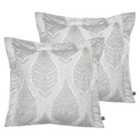 Prestigious Textiles Treasure Polyester Filled Cushions Viscose Cotton Pearl