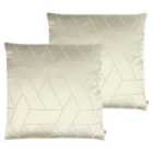 Kai Hades Polyester Filled Cushions Twin Pack Tusk
