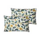 Ashley Wilde Wick Polyester Filled Cushions Heather/Powder