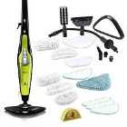 H2O HD Pro Steam Mop Steam Cleaner - White And Green
