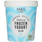M&S Greek Style Vanilla Frozen Yogurt 500ml