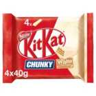 KitKat Chunky White Chocolate Bar Multipack 4 x 40g