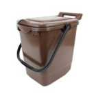 All-Green 23L Kerbside Recycling/Compost Caddy - Brown