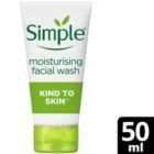 Simple Moisturising Facial Wash 50ml