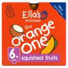 Ella's Kitchen Organic The Orange One Smoothie Multipack Pouch 6+ Months 5 x 90g