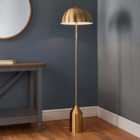 Ensora Lighting Gia Floor Lamp Brass