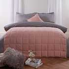 Brentfords Weighted Blanket Quilted Blush Pink 125 X 180 Cm 6Kg