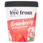 Morrisons Free From Ice Cream Strawberry 480ml