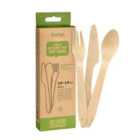 BioPak Wooden Cutlery For 6 People 18 per pack