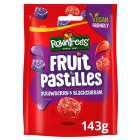 Rowntree's Fruit Pastilles Strawberry & Blackcurrant Sweets Sharing Bag 143g