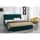 Simplier Bed Plush Velvet Green