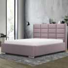 Tuanso Bed Plush Velvet Pink
