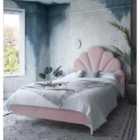 Hendo Bed Plush Velvet Pink